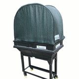 Small shade cover on a small Vegepod