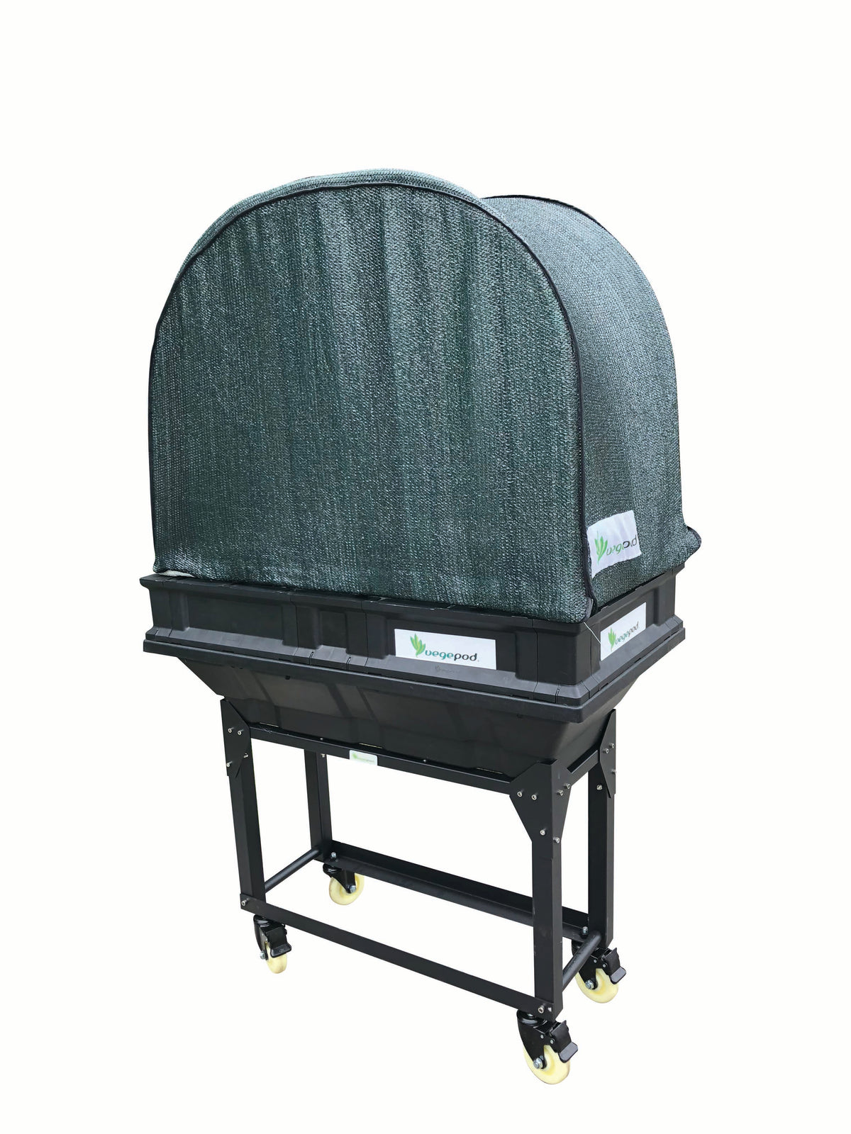 Small shade cover on a small Vegepod