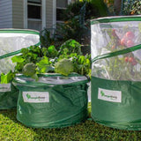 Three Vegebags showing vegetables